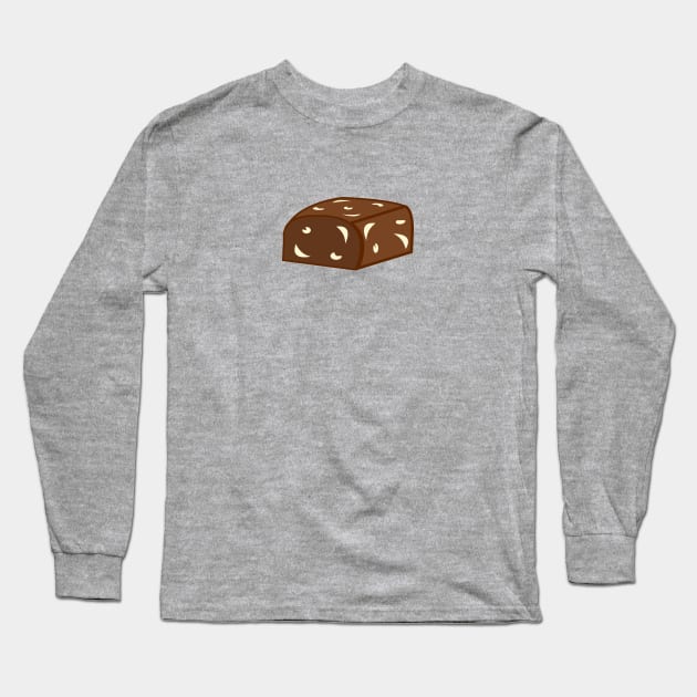 Nutty Fudge Long Sleeve T-Shirt by traditionation